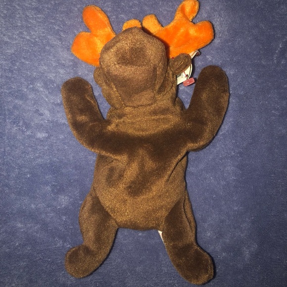 Beanie Baby Chocolate Moose - Picture 4 of 5